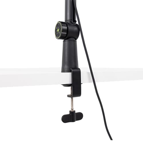 Shure by Gator - SH-BROADCAST1 - Soporte de lujo de escritorio para micrófono Shure para podcasting