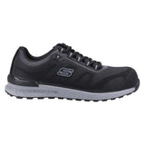 Skechers BULKLIN BRAGOO, Zapatillas para Hombre, Black KPU + Mesh, 39 EU