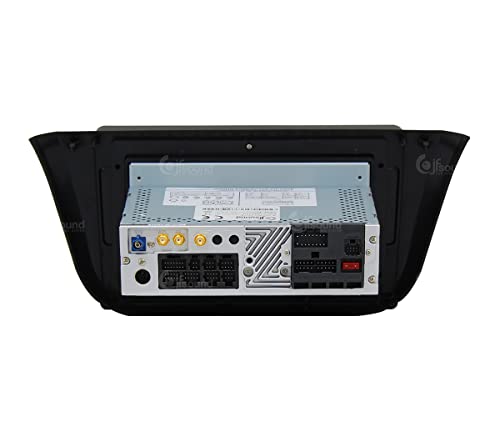 Jf Sound car audio system Autorradio de Ajuste Personalizado para Iveco Daily Android GPS Bluetooth WiFi Dab USB Pantalla táctil Full HD 9" procesador de 8 núcleos y comandos de Voz, Negro