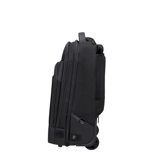 Samsonite MySight - Mochila para computadora portátil de 17.3 pulgadas con ruedas, 48  u200b u200bcm, 25.5 L, negro (negro)