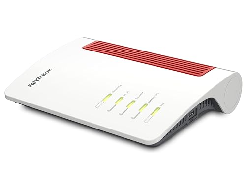 FRITZ!Box 7690 International, Router, WiFi 7, Banda Dual 4x4 (5760 Mbps 5GHz y 1440 Mbps 2,4 GHz), Mesh, WAN 2.5Gb, 2 x LAN Gigabit, LAN 2.5Gb, 1 x USB 3.0, Base DECT, Servidor Multimedia