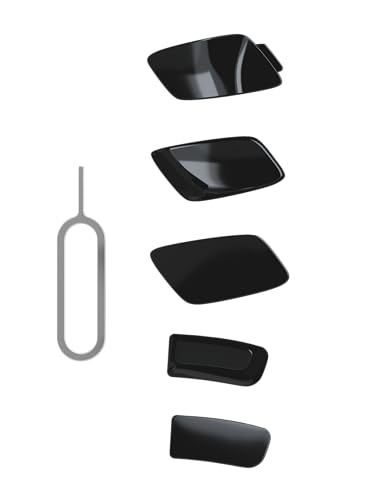 Glorious Gaming Model I 2 Wireless Ratón gaming inalámbrico - Híbrido 2,4 GHz y Bluetooth, superligero, 9 botones (2 intercambiables), RGB, gran batería, MMO/MOBA/FPS, reposapulgares lateral - Negro