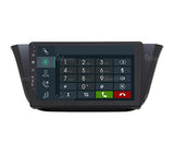 Jf Sound car audio system Autorradio de Ajuste Personalizado para Iveco Daily Android GPS Bluetooth WiFi Dab USB Pantalla táctil Full HD 9" procesador de 8 núcleos y comandos de Voz, Negro