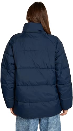 Tommy Jeans Cazadora Acolchada Hombre Cálida, Azul (Dark Night Navy), S