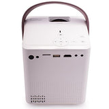 Proyector Compacto Cool Rainbow 3000 Lúmenes Altavoz Integrado + HDMI/SD/USB + WiFi Mirror (Blanco)