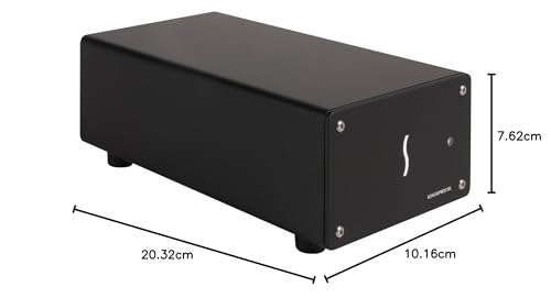 SoNNeT Technologies Echo de EXP de Sel de T3 – Caja de Ordenador Negro