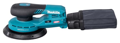 Makita BO004CGZ 40V Max Li-ion XGT 150mm Lijadora orbital aleatoria sin escobillas, baterías y cargador no incluidos