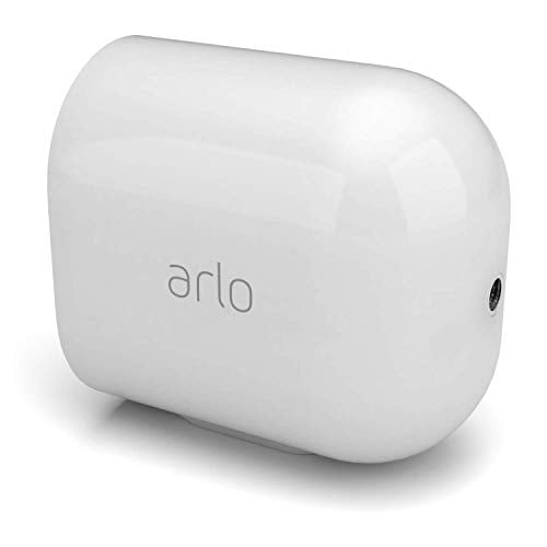 Arlo Ultra 2 Camara de Vigilancia WiFi Exterior 4K, Camara de Vigilancia WiFi Interior, Sensor de Movimiento, Alarmas Para Casa, Visión Nocturna Color, Prueba Arlo Secure Incluida , 3 Cámaras, Blancas