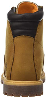 Timberland Waterville 6-Inch Basic Waterproof, Botas Chukka Mujer, Amarillo Wheat Nubuck, 37.5 EU