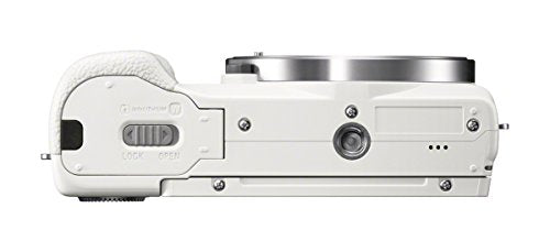 Sony ILCE-5100 - Cámara EVIL de 24.7 Mp ( pantalla 3", estabilizador óptico, vídeo Full HD ), color blanco - Kit cuerpo cámara con objetivo E PZ 16-50 mm f/3.5-5.6