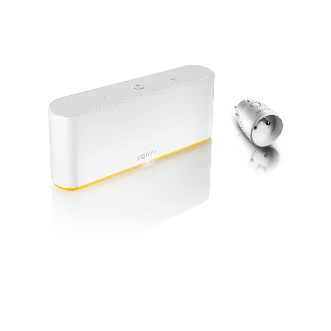 Somfy 1870998 Control Inteligente Tahoma Switch con 1 Conector Conectado io, Blanco