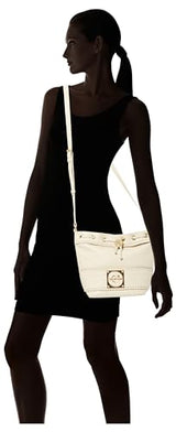 Love Moschino jc4276pp0i, Bolso de Hombro Mujer, Blanco Perla (Ral 1013), Talla única