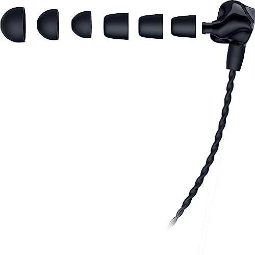 Razer Monitor intrauditivo Moray para transmisión: diseño acústico híbrido de Doble Controlador, Forma ergonómica de Perfil bajo, Aislamiento pasivo de Ruido, Cables Trenzados, Almohadillas