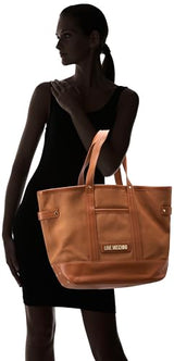 Love Moschino Bolso de Hombro Mujer Marrón Talla única