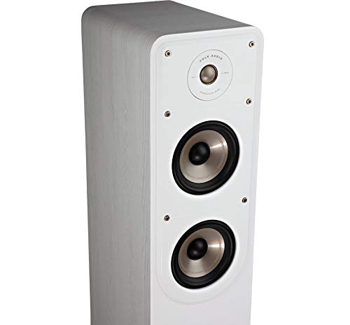 Polk Audio Signature S50E Altavoces HiFi para música y Cine en casa, Altavoz pasivo de Rango Completo, 20-150 W, 8 ohmios, Alta Resolución, 42 Hz - 40 kHz (Unidad)