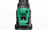HiKOKI Akku Bohrschrauber DS18DE (18 V, 4,0 Ah Li-ion Akku, Festdrehmoment 70Nm, motor sin escobillas, control de fuerza reactivo, 22 Drehmoment-Einstellungen, LED, Zubehör, im Transportkoffer)