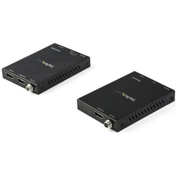 StarTech.com Juego Extensor HDMI por CAT6-4K 60Hz - Alargador HDMI Balun - con Señal hasta 50m - HDR - 4:4:4 - con Soporte de Audio 7.1