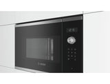 Bosch BFL554MS1F, Serie 6, Microondas, Empotrable, Acero inoxidable