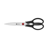 ZWILLING Bloque de cuchillos de 8 piezas, Bloque de madera, Cuchillos y tijeras de acero inoxidable especial/Mango de plástico, Four Star