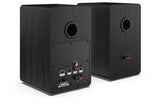 Sharp CP-SS30(BK) Pareja Altavoces estantería Activos 2vías, 60W RMS (2x30W) Carcasa Madera, Bluetooth v5.0, USB, óptica, Auxiliar, RCA, Ajuste Graves y Agudos, Rejilla extraíble, Mando a Distancia.