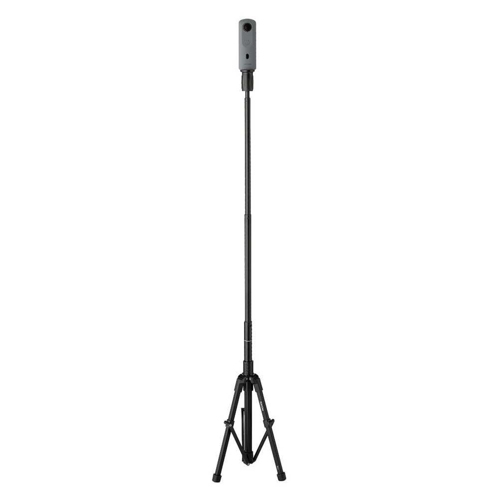 RICOH S0910822 Theta Stand TD-2: Compatible con Todos los Modelos Theta de la Serie. Dimensiones: Extensión máxima: 150 cm. Longitud plegada: 45,7 cm. Peso: 463 g. Color Negro