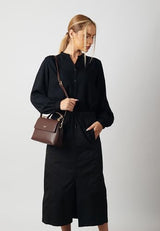 Carlheim, Gotland Genuine Leather collection, Grace Genuine Leather Handbag (Brown)