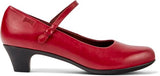 Camper Helena Bajo 20202, Mary Jane Flat, Mujer, Rojo 093, 38 EU