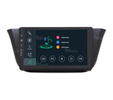 Jf Sound car audio system Autorradio de Ajuste Personalizado para Iveco Daily Android GPS Bluetooth WiFi Dab USB Pantalla táctil Full HD 9" procesador de 8 núcleos y comandos de Voz, Negro