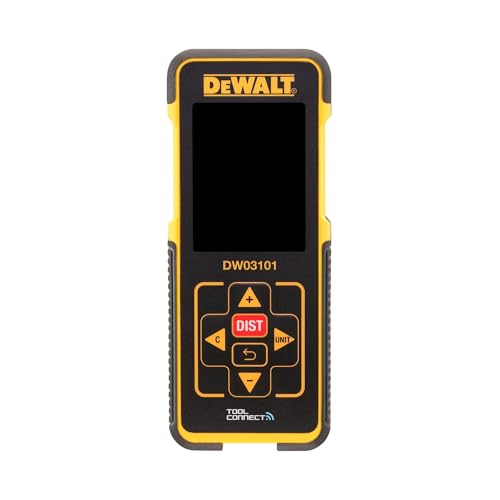 DEWALT DW03101-XJ - Medidor láser de distancias con alcance de 100 m