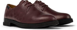Camper Iman K200685, Zapatos con Cordones Mujer, Borgoña 033, 38 EU