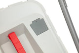 IKRA cortacésped Mulching ICM 2033 con 2X batería y Cargador, Ahorro de Espacio, Superficies de césped de hasta 150m²