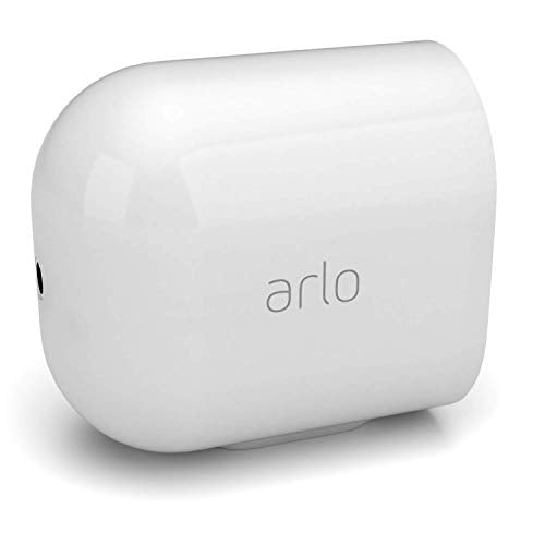 Arlo Ultra 2 Camara de Vigilancia WiFi Exterior 4K, Camara de Vigilancia WiFi Interior, Sensor de Movimiento, Alarmas Para Casa, Visión Nocturna Color, Prueba Arlo Secure Incluida , 3 Cámaras, Blancas