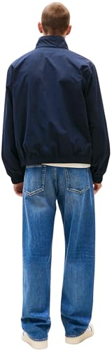 Tommy Jeans Cazadora de entretiempo Hombre Essential con cuello alto, Azul (Dark Night Navy), XL