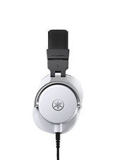 Yamaha HPH-MT5 Auriculares de estudio - Auriculares de monitorización plegables con cable de 3 m y adaptador para jack estéreo estándar de 6,3 mm, blanco