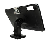 System-S Soporte de Techo de Pared con Cerradura para iPad de 10,2 Pulgadas, inclinable 180°, Color Negro