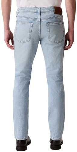 Calvin Klein Vaqueros Hombre Marbled Beacon Slim Fit, Azul (Marbled Beacon), 30W/38L