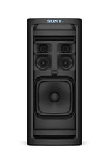 Sony ULT Tower 9AC, Altavoz Bluetooth definitivo para Fiestas, alimentación de Red, 2 Modos ULT Power Sound, Altavoz X-Balanced, iluminación y Sonido 360, entradas de Karaoke, Negro