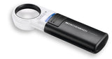Eschenbach HandyuxLED - Lupa de Mano con iluminación LED (10 aumentos, diámetro de la Lente: 35 mm)