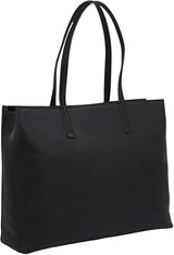 Calvin Klein Bolso Shopper Mujer Must Medium con cremallera, Negro (Ck Black), Talla Única