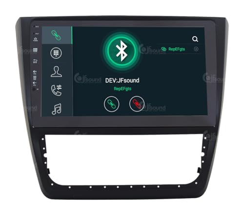 Radio de Coche para Skoda Yeti 2014 con climatizador Manual Android GPS Bluetooth WiFi USB Dab+ Touchscreen 10" 8core Carplay AndroidAuto