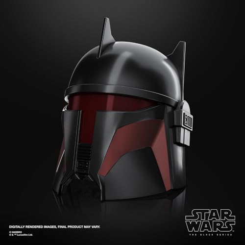 Star Wars The Black Series - Moff Gideon - Casco electrónico premium con luces LED avanzadas - Artículo para juego de rol - A partir de 14 años