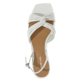 Michael Kors Alessia, Sandals Mujer, Optic White, 40 EU