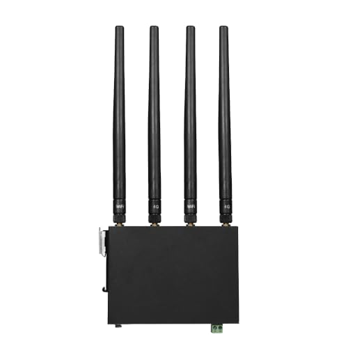 Edimax D4G-7459AC - Industrial 4G LTE AC1200 Wi-Fi 5 DIN Rail Router