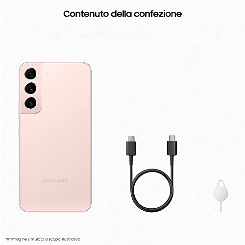 SAMSUNG SM-S901B Galaxy S22 8+256GB 6.1" 5G Pink Gold DS ITA