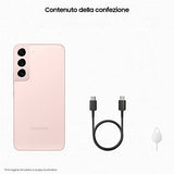 SAMSUNG SM-S901B Galaxy S22 8+256GB 6.1" 5G Pink Gold DS ITA