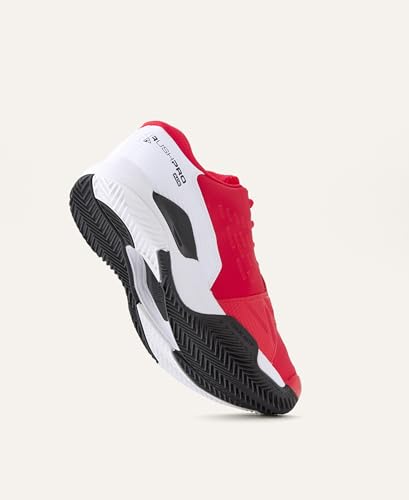 Wilson Rush Pro Ace Clay, Zapatillas de Tenis Hombre, Infrared/White/Black, 46 EU