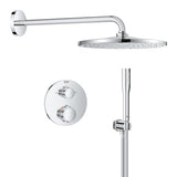 GROHE Precision 310 Sistema de ducha empotrado con caja de instalación universal Brazo de ducha horizontal 422 mm Manguera de ducha tipo jet 1500 mm Cromo 34880000