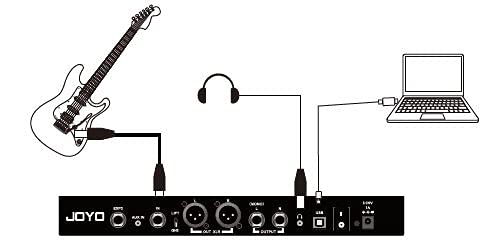 JOYO GEMBOX3 - Procesador de guitarra multiefectos Joyo Gem Box III con looper y batería