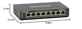 NETGEAR Switch Ethernet, 8 Puertos, conmutador de Red Gigabit Ethernet Plus (GS308EPP) - con 8 x PoE+ @ 123W