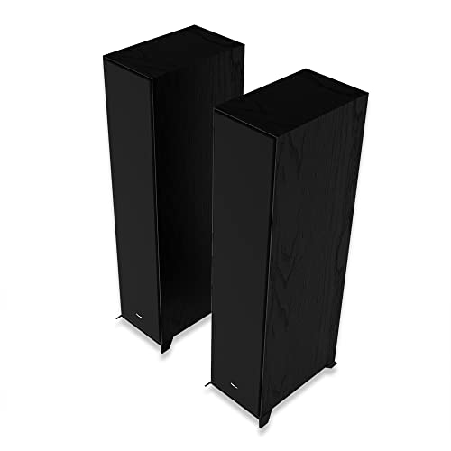 Klipsch R-800F Black (Unidad) - Altavoz de Suelo para estéreo Frontal Home Cinema 150W/600W